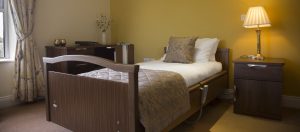 one of our residents bedrooms at Godswell Park Care Home