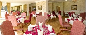 The resident's restaurant at Godswell Park Care Home