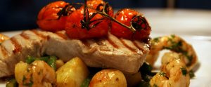A close up of one of the tasty dishes prepared and served in our restaurant