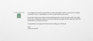 Victoria Prentis letter